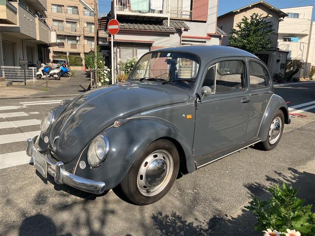 ビートル 　メキシコ製　左ハンドル　ＥＴＣ　ＭＴ　　ビンテージルック　ダークグレー（9枚目）