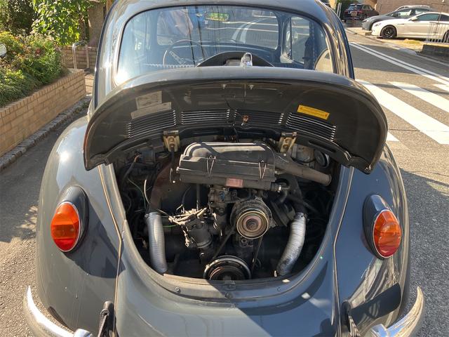 ビートル 　メキシコ製　左ハンドル　ＥＴＣ　ＭＴ　　ビンテージルック　ダークグレー（19枚目）