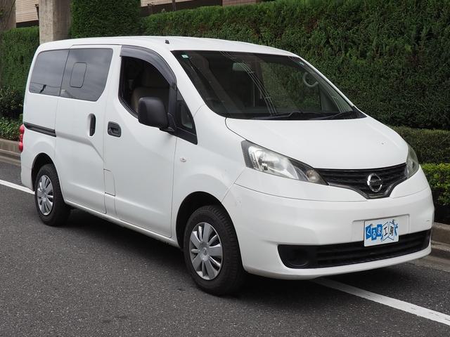 ＮＶ２００バネットバン 　福祉車両・手動スロープ・車いす１名・計７人乗・リヤクーラー・左側スライドドア連動オートステップ・アシストグリップ・スマートキー・車イス後退防止ベルトサード・電動車イス固定装置サード（24枚目）