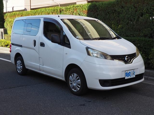 NV200バネットバン スロープタイプ・福祉装置点検済・車イス2名仕様合計6人乗・ストレッチャー可・車いす電動ウインチ・電動車いす固定装置・オートステップ 純正ナビ フルセグTV 営業登録可 8ナンバ-(10枚目)