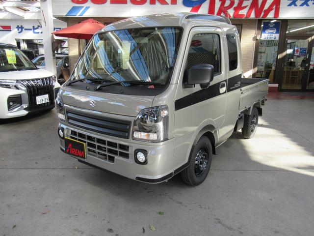 スーパーキャリイ 　スズキセーフティサポート装着車　禁煙車　届出済未使用車　５ＭＴ　パワーウィンドウ　４ＷＤ（7枚目）