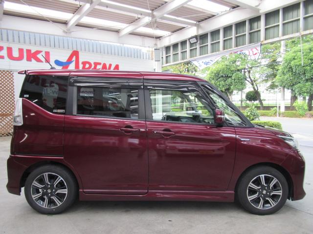 ソリオバンディット ハイブリッドMV ハイブリッドMV スズキセーフティサポート装着車 社外ナビ バックカメラ 両側パワースライドドア プッシュスタート アイドリングストップ ワンオーナー シートヒーター ETC(4枚目)