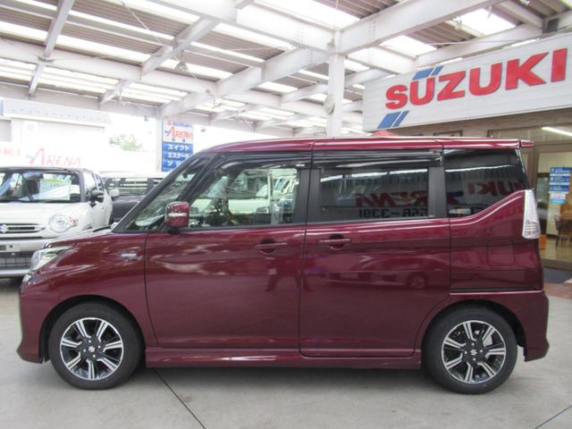 ソリオバンディット ハイブリッドMV ハイブリッドMV スズキセーフティサポート装着車 社外ナビ バックカメラ 両側パワースライドドア プッシュスタート アイドリングストップ ワンオーナー シートヒーター ETC(5枚目)