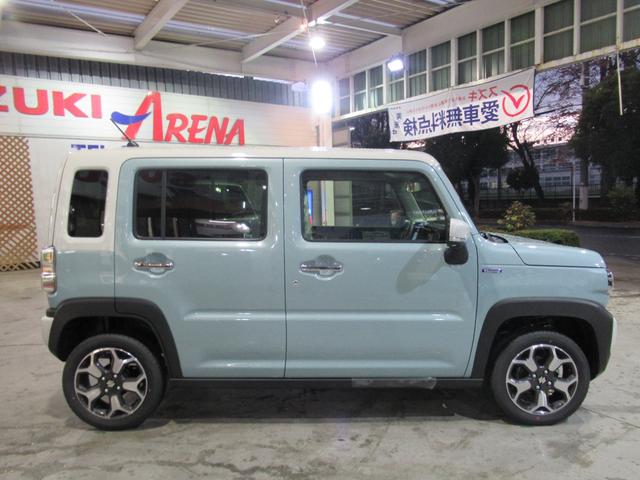 ハスラー ハイブリッドＸ　届出済未使用車　禁煙車　スズキセーフティサポート装着車　全方位モニター付メモリーナビゲーション装着車　シートヒーター　プッシュスタート（4枚目）