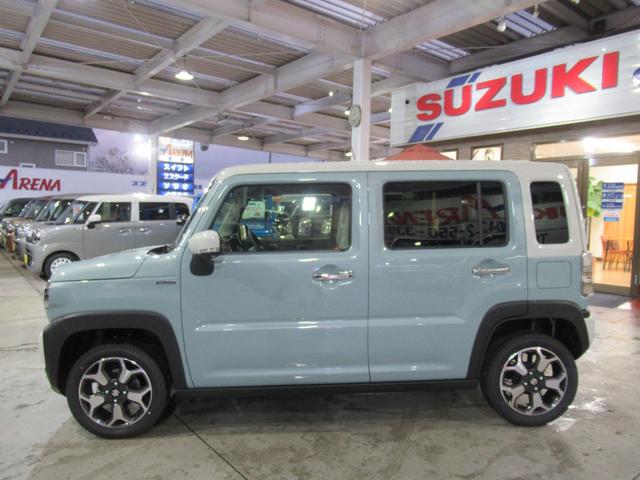 ハスラー ハイブリッドＸ　届出済未使用車　禁煙車　スズキセーフティサポート装着車　全方位モニター付メモリーナビゲーション装着車　シートヒーター　プッシュスタート（5枚目）