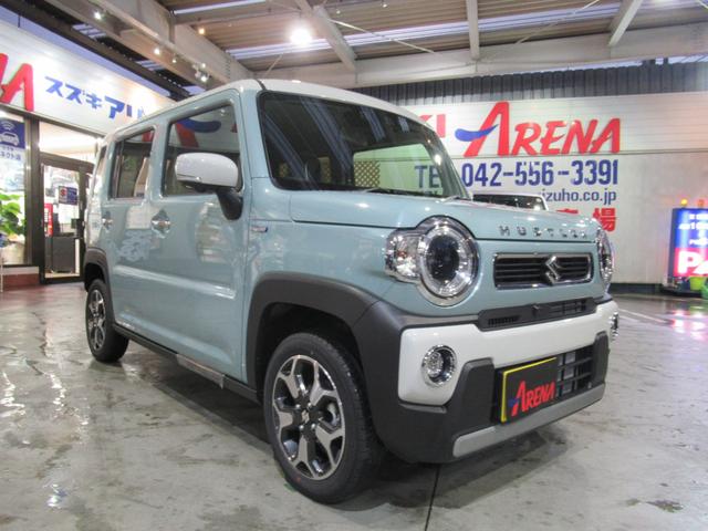 ハスラー ハイブリッドＸ　届出済未使用車　禁煙車　スズキセーフティサポート装着車　全方位モニター付メモリーナビゲーション装着車　シートヒーター　プッシュスタート（6枚目）