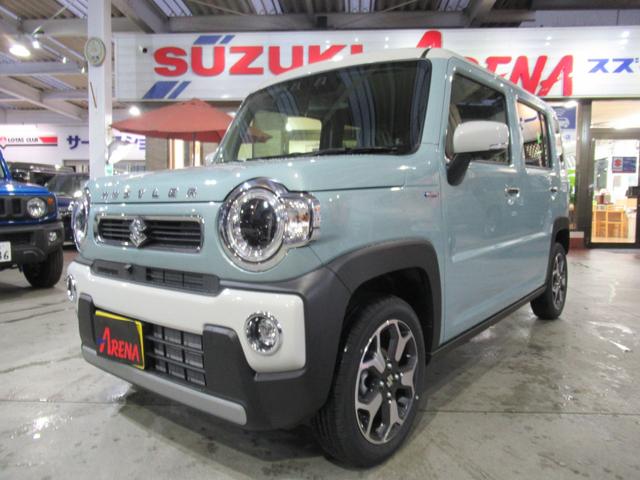 ハスラー ハイブリッドＸ　届出済未使用車　禁煙車　スズキセーフティサポート装着車　全方位モニター付メモリーナビゲーション装着車　シートヒーター　プッシュスタート（7枚目）