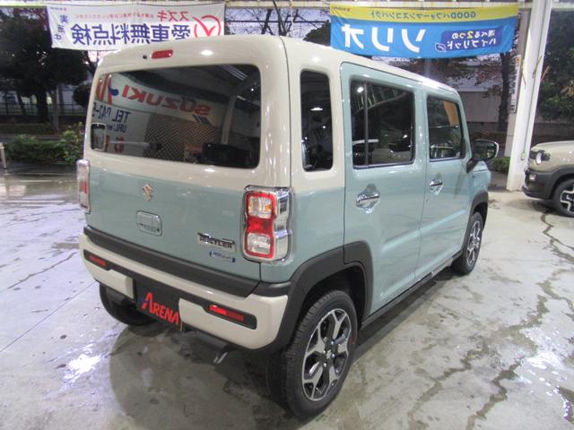 ハスラー ハイブリッドＸ　届出済未使用車　禁煙車　スズキセーフティサポート装着車　全方位モニター付メモリーナビゲーション装着車　シートヒーター　プッシュスタート（8枚目）