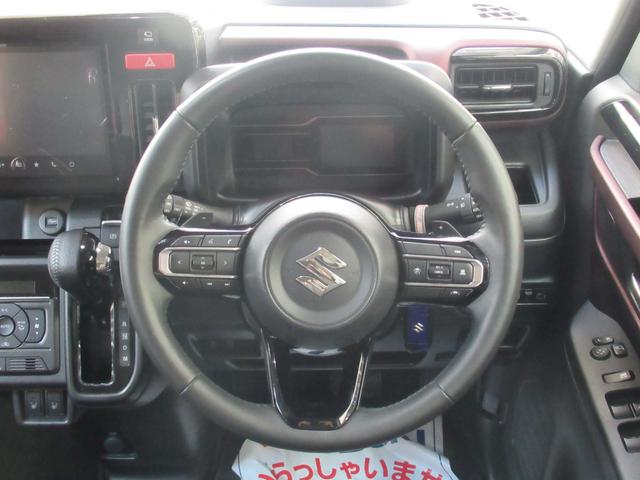 スペーシアカスタム ハイブリッドＸＳターボ　スズキセーフティサポート装着車　全方位モニタ付メモリーナビゲーション装着車　ＥＴＣ２．０車載器　両側パワースライドドア　スズキコネクト対応車　当社社用車　プッシュスタート　スリムサーキュレーター（12枚目）