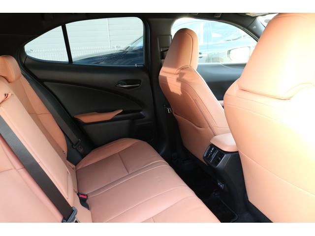 UX UX250h バージョンL 本革シート(ヘーゼル) パノラミックビューモニター ブラインドスポットモニター パーキングサポートブレーキ 3眼LEDヘッドライト アダクティブハイビーム ハンズフリーパワーバックドア ITSコネクト(43枚目)