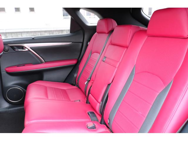 RX RX300 Fスポーツ TRDフルエアロ(F・S・R・マフラー・フェンダー) 本革シート(フレアレッド) ムーンルーフ パノラミックビューモニター ブラインドスポットモニター 3眼LEDヘッドライト アダクティブハイビーム(42枚目)