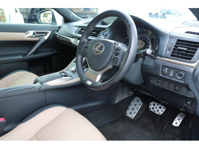 CT CT200h Fスポーツ 本革シート(シャトー/ブラック) Fスポーツ専用ブラックルーフ マークレビンソン 運転席メモリーシート オート電動格納式ドアミラー LEDヘッドライト シートヒーター(29枚目)