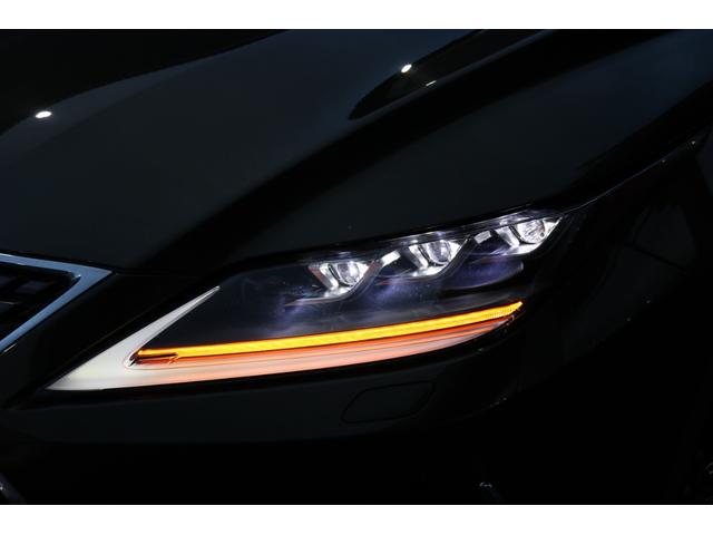 RX RX300 バージョンL 本革シート(オーカー) パノラマルーフ モデリスタバックドアスポイラー 3眼LED アダクティブハイビーム OP20AW(ブロンズ・カラード)ルーフレール 置充電 パノラミックビューモニター(29枚目)