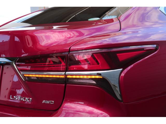 ＬＳ ＬＳ５００　Ｆスポーツ　ワンオーナー　本革シート（ブラック）　ムーンルーフ　マークレビンソン　デジタルインナーミラー　後席シートヒーター　３眼ＬＥＤヘッドライト　ブラインドスポットモニター　パノラミックビューモニター（35枚目）