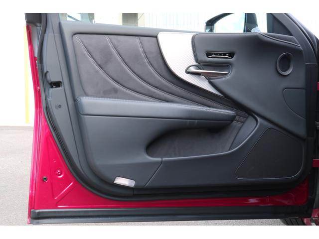 ＬＳ ＬＳ５００　Ｆスポーツ　ワンオーナー　本革シート（ブラック）　ムーンルーフ　マークレビンソン　デジタルインナーミラー　後席シートヒーター　３眼ＬＥＤヘッドライト　ブラインドスポットモニター　パノラミックビューモニター（36枚目）