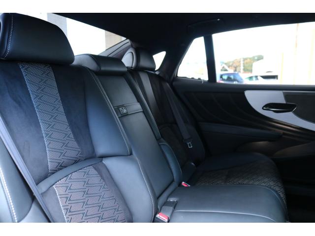 ＬＳ ＬＳ５００　Ｆスポーツ　ワンオーナー　本革シート（ブラック）　ムーンルーフ　マークレビンソン　デジタルインナーミラー　後席シートヒーター　３眼ＬＥＤヘッドライト　ブラインドスポットモニター　パノラミックビューモニター（45枚目）