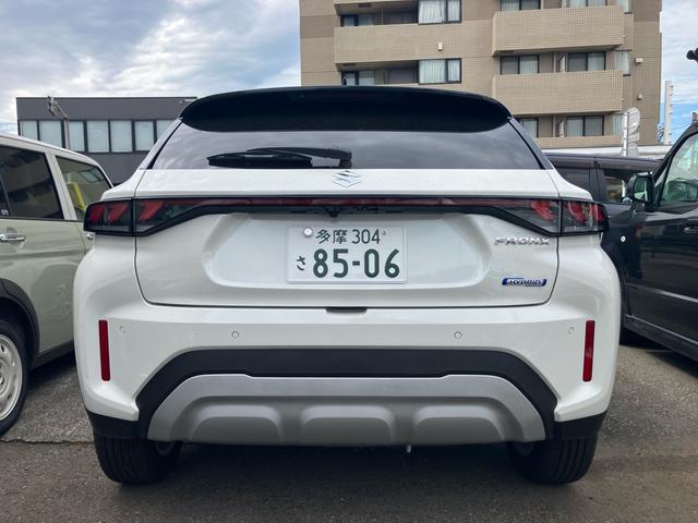 フロンクス ベースグレード クリアランスソナー 全周囲カメラ シートヒーター USB入力端子 走行距離34キロ レーンアシスト 車検令和9年10月まで LEDヘッドランプ 基本装備 安全装備(10枚目)