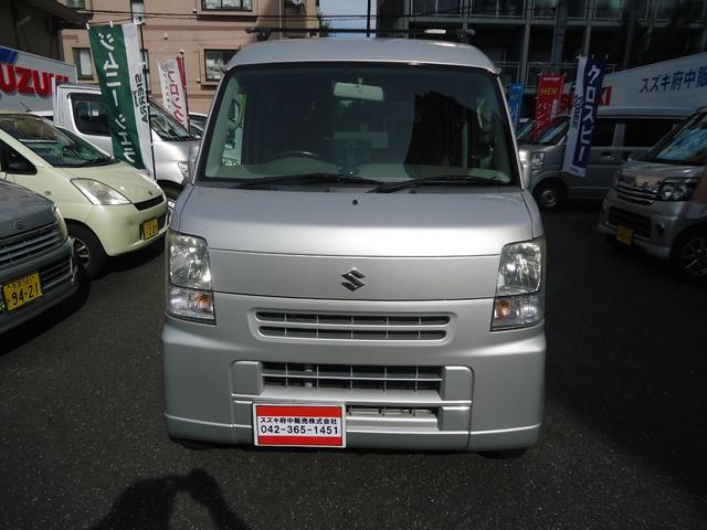 エブリイ ジョインターボ 5MT 電動格納ドアミラー ETC ポータブルナビ MTミッション交換済み(4万キロ走行/中古品)(2枚目)