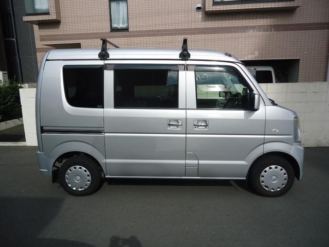 エブリイ ジョインターボ 5MT 電動格納ドアミラー ETC ポータブルナビ MTミッション交換済み(4万キロ走行/中古品)(4枚目)