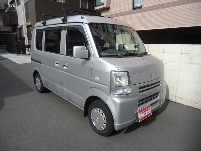 エブリイ ジョインターボ 5MT 電動格納ドアミラー ETC ポータブルナビ MTミッション交換済み(4万キロ走行/中古品)(6枚目)