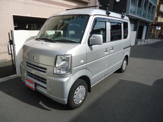 エブリイ ジョインターボ 5MT 電動格納ドアミラー ETC ポータブルナビ MTミッション交換済み(4万キロ走行/中古品)(7枚目)