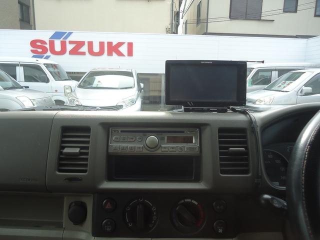 エブリイ ジョインターボ 5MT 電動格納ドアミラー ETC ポータブルナビ MTミッション交換済み(4万キロ走行/中古品)(10枚目)