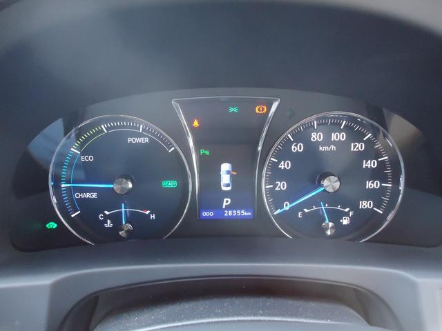 クラウンハイブリッド ロイヤルサルーン　ワンオーナー車　パノラミックビューモニター　レーダークルーズコントロール　ドラレコ（17枚目）