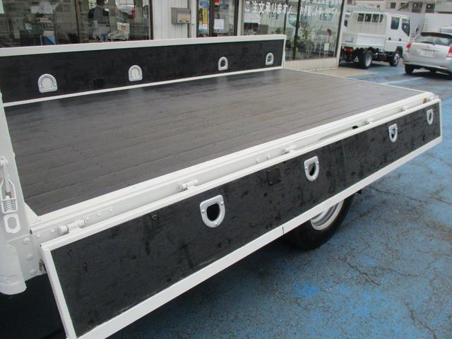 ロング高床 4.9D 標準 ロング 高床 2.6t吊り3段クレーン フックイン 木製荷台 床板張り ロープ穴4対(25枚目)