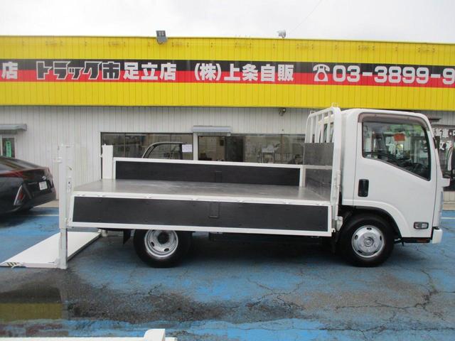 3.0tセミロング 高床 垂直PG600kg カスタム 木製荷台 床 鳥居下部鉄板張 オートAC CD(12枚目)