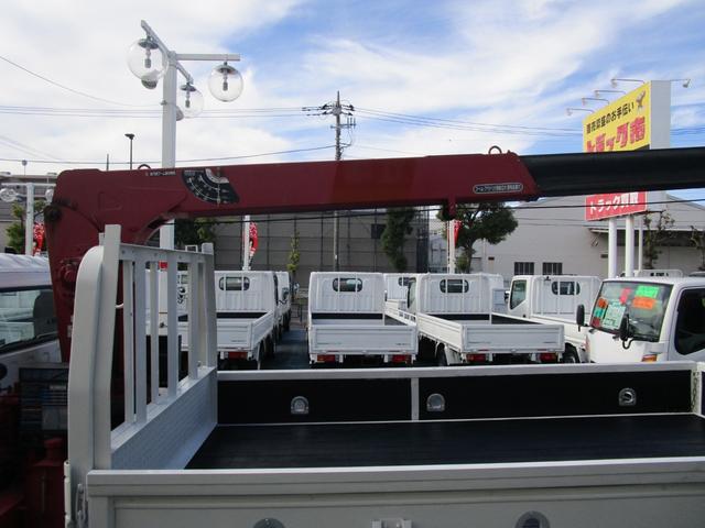 エルフトラック ロング高床 2.0t標準 ロング ハイキャブ 高床 2.6t吊り3段クレーン フックイン 木製荷台 キーレス セキュリティー 左電動格納ミラー(40枚目)