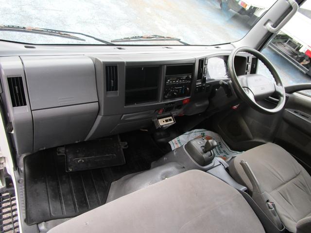 エルフトラック フルフラットロー 2.0tセミロング フルフラットロー ボトルカー 左右スライドx2 リヤ跳ね上げ扉 ハイラック リヤラダー カラーBモニター 左電動格納ミラー(36枚目)