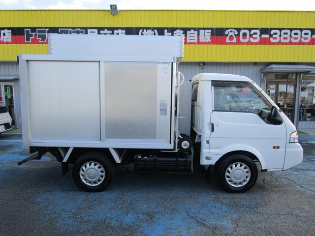 ボンゴトラック ＤＸ　０．８ｔロング　シングルワイドロー　ボトルカー　左右スライド　リヤ跳ね上げ扉　ハイラック　リヤラダー　ダストＢＯＸ　カラーＢモニター　ドラレコ　Ｗ　ＳＲＳエアバック　ＡＢＳ　左リモコンミラー　キーレス（4枚目）