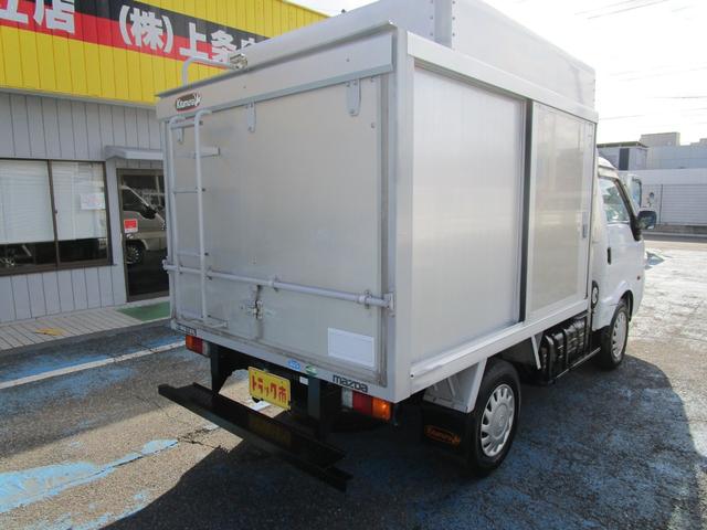 ボンゴトラック ＤＸ　０．８ｔロング　シングルワイドロー　ボトルカー　左右スライド　リヤ跳ね上げ扉　ハイラック　リヤラダー　ダストＢＯＸ　カラーＢモニター　ドラレコ　Ｗ　ＳＲＳエアバック　ＡＢＳ　左リモコンミラー　キーレス（5枚目）