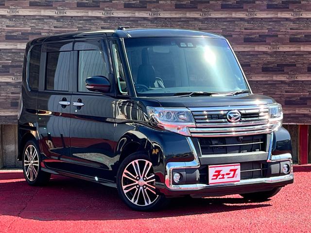 タント カスタムＲＳ　トップエディションリミテッドＳＡＩＩＩ　１オーナー　ターボ　パノラマモニター　両側パワスラ　ナビ　フルセグ　Ｂｌｕｅｔｏｏｔｈ　ＤＶＤ　ステリモ　ドラレコ　シートヒーター　ＬＥＤオートライト　オートハイビーム　フォグランプ　コーナーセンサー（3枚目）