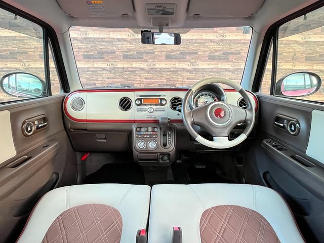 アルトラパンショコラ G キーレスプッシュスタート アイドリングSTOP 左右バニティミラー チルトステアリング シートリフター 専用14インチアルミホイール(13枚目)