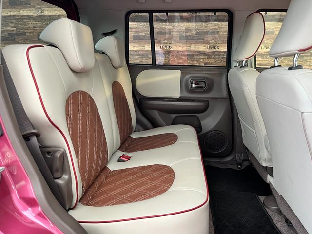 アルトラパンショコラ G キーレスプッシュスタート アイドリングSTOP 左右バニティミラー チルトステアリング シートリフター 専用14インチアルミホイール(29枚目)