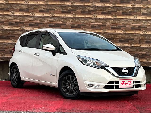 ノート e-パワー X アラウンドビューモニター スマートルームミラー エマージェンシーブレーキ クリアランスソナー ナビ フルセグ BTオーディオ CD録音 ドラレコ ETC車載器 LEDオートライト フォグランプ アルミ(3枚目)