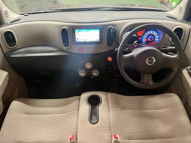 キューブ 15X Mセレクション メモリ-ナビ フルセグTV DVDビデオ再生 CD録音 バックカメラ ETC車載器 インテリキー プッシュスタート バニティミラー(12枚目)