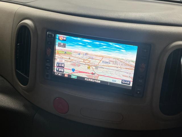 キューブ 15X Mセレクション メモリ-ナビ フルセグTV DVDビデオ再生 CD録音 バックカメラ ETC車載器 インテリキー プッシュスタート バニティミラー(18枚目)