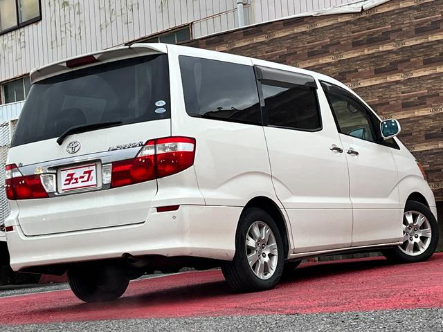 アルファードV MZ Gエディション 4WD ツインサンルーフ パワーバックドア 革シート パワーシート 前席シートヒーター 後席フリップダウンモニター ETC車載器 AC100V電源 HIDオートライト フォグランプ 7人乗り(3枚目)
