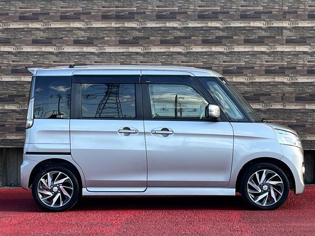 スペーシアカスタム TS レーダーブレーキS スマホ連携ナビ TV BTオーディオ USB/HDMI接続 ステリモ バックカメラ ドラレコ ビルトインETC 両側パワスラ HIDオートライト フォグランプ アイドリングストップ(4枚目)