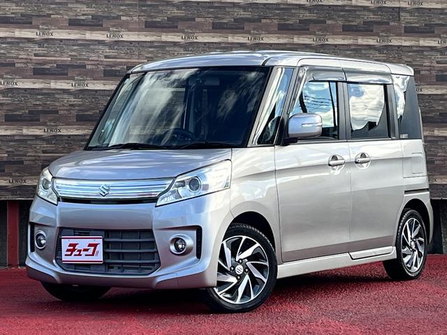 スペーシアカスタム TS レーダーブレーキS スマホ連携ナビ TV BTオーディオ USB/HDMI接続 ステリモ バックカメラ ドラレコ ビルトインETC 両側パワスラ HIDオートライト フォグランプ アイドリングストップ(44枚目)