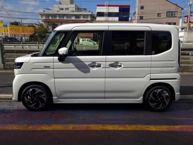 スペーシアカスタム ハイブリッドXS 届出済未使用車 LEDライ両Aドア衝突軽減BオートACキーフ(9枚目)