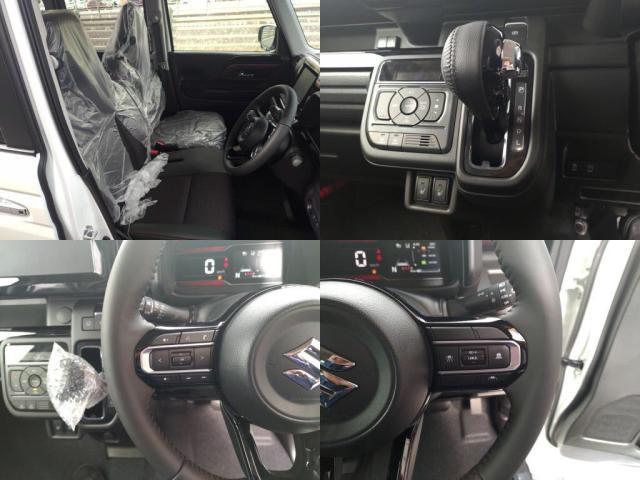 スペーシアカスタム ハイブリッドＸＳ　届出済未使用車　ＬＥＤライ両Ａドア衝突軽減ＢオートＡＣキーフ（5枚目）