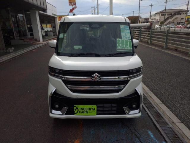 スペーシアカスタム ハイブリッドＸＳ　届出済未使用車　ＬＥＤライ両Ａドア衝突軽減ＢオートＡＣキーフ（9枚目）