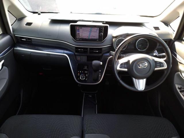 ムーヴ カスタム　ＲＳ　ハイパーＳＡＩＩ　メモリーナビ　バックカメラ　ＥＴＣ　アイドリングストップ（3枚目）