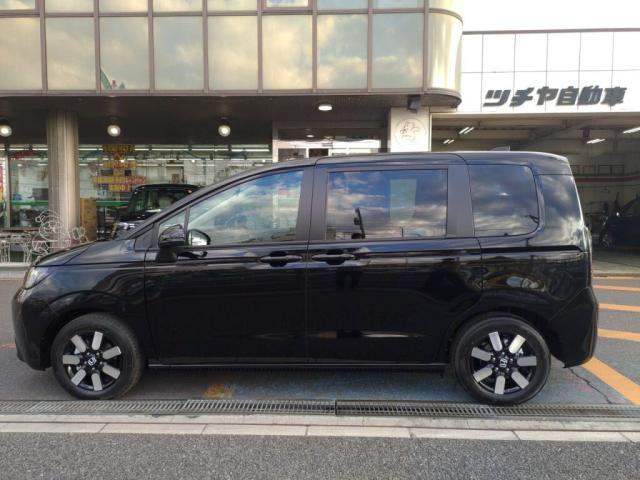 フリード ｅ：ＨＥＶエアー　ＥＸ　登録済未使用車　ＬＥＤライト両Ａドア衝突軽減ＢシートＨキーフ（12枚目）