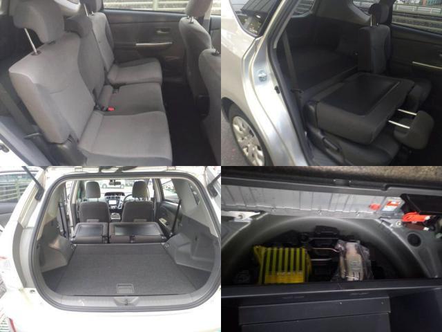 プリウスアルファ Ｓ　Ｌセレクション　ＳＤナビ　フルセグＴＶ　バックカメラ　ＥＴＣ（8枚目）