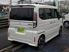 新年セール！　スペーシアカスタム　オートAC，パワステ、キーフリー、ナビ、ETC、バックカメラ、HID、アルミ付 　売切り！ HOT，大得価 平成30年MK53S スペーシアハイブリッドX 両側パワー