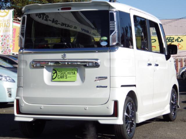 ハイブリッドXS 届出済未使用車 LEDライト両側Aドア衝突(2枚目)